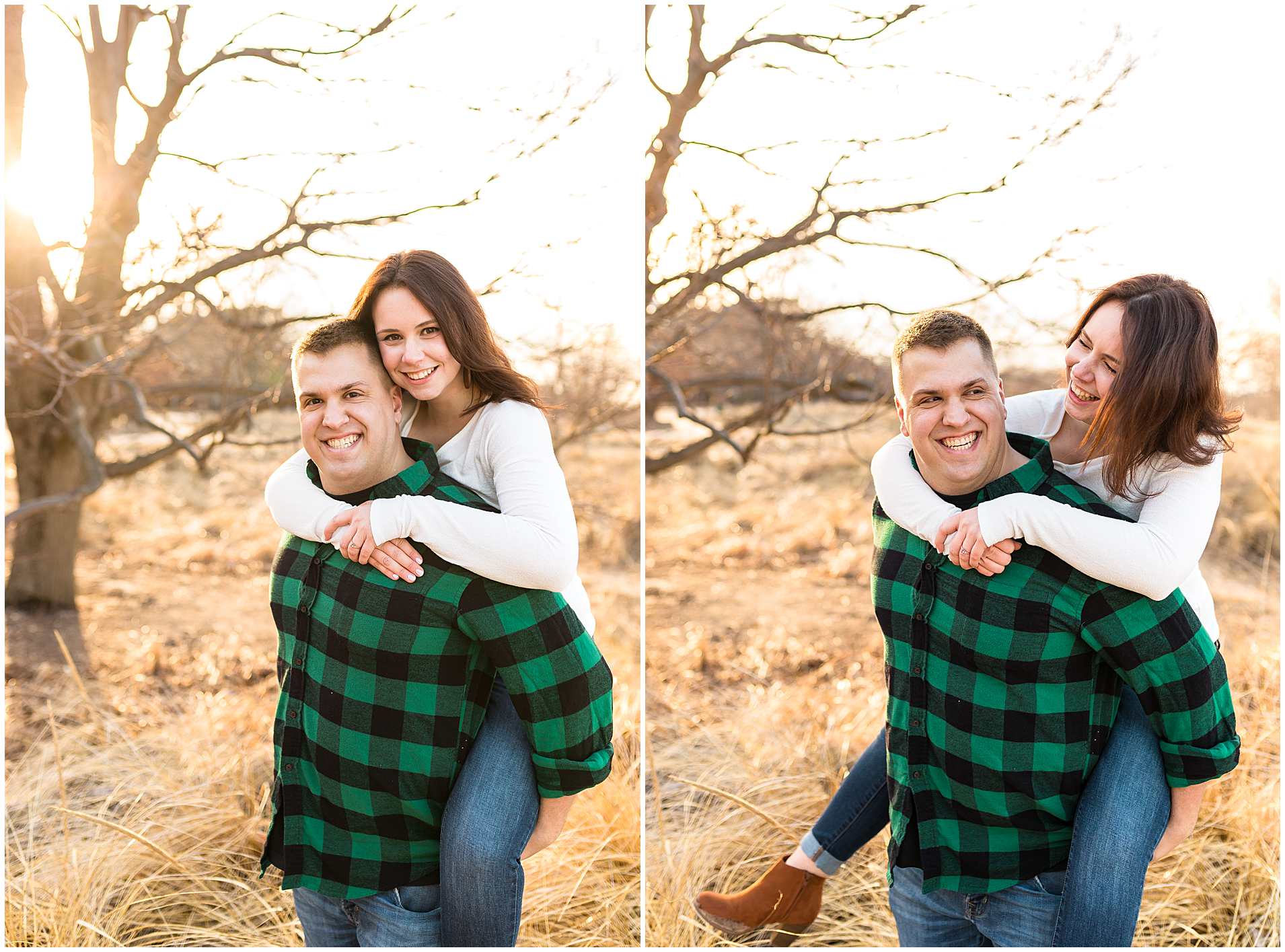 Evanston Illinois Engagament Photographer, Gillson Beach Lakeshore Spring Engagement