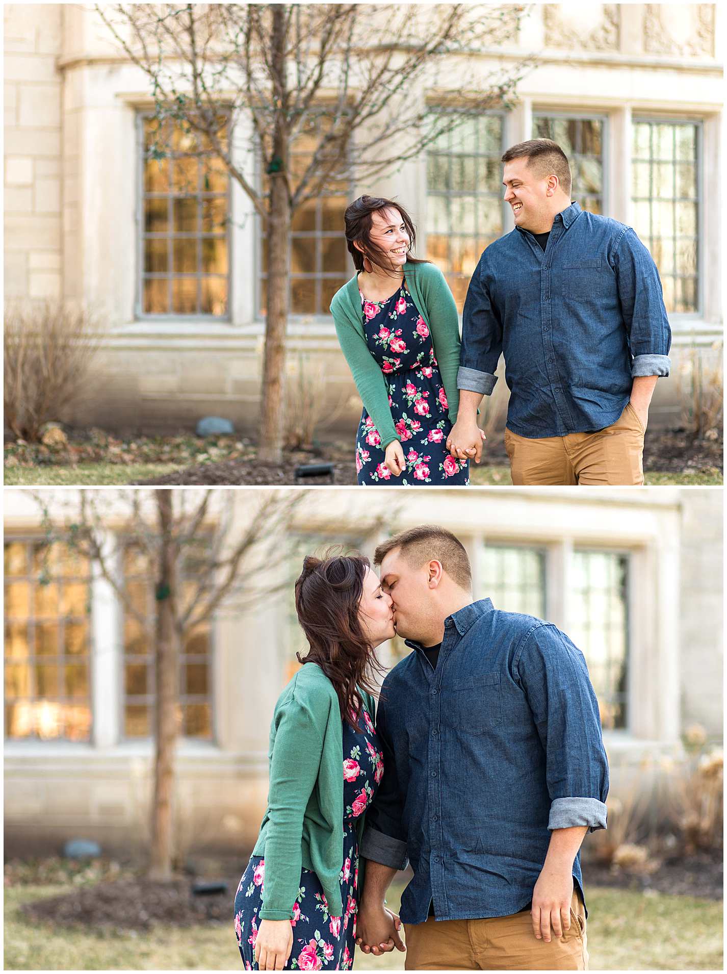 Michigan Shores Country Club and Gillson Beach Engagement-Photos