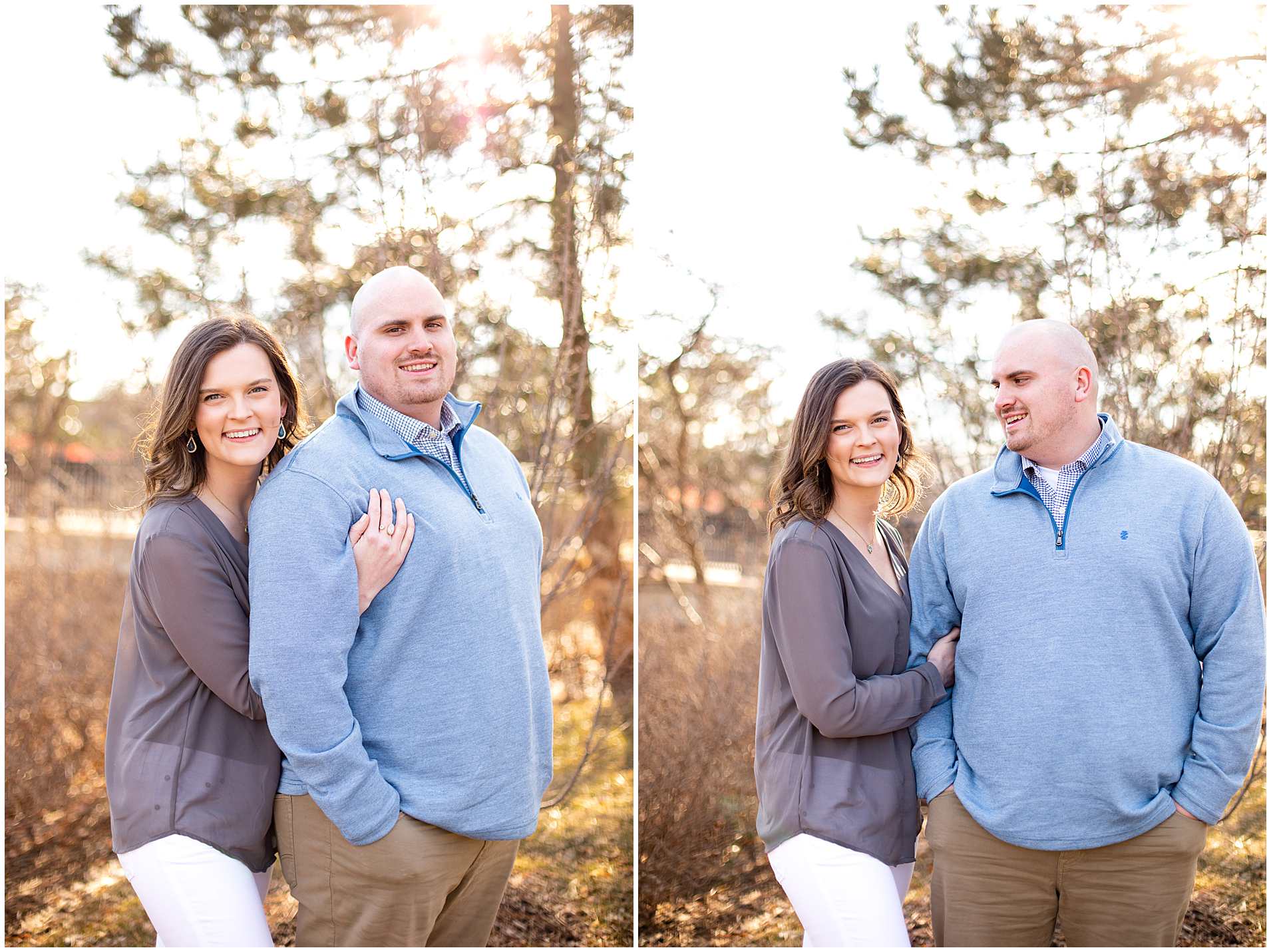 Downton-Naperville-Illinois-Spring-Engagement-Photos