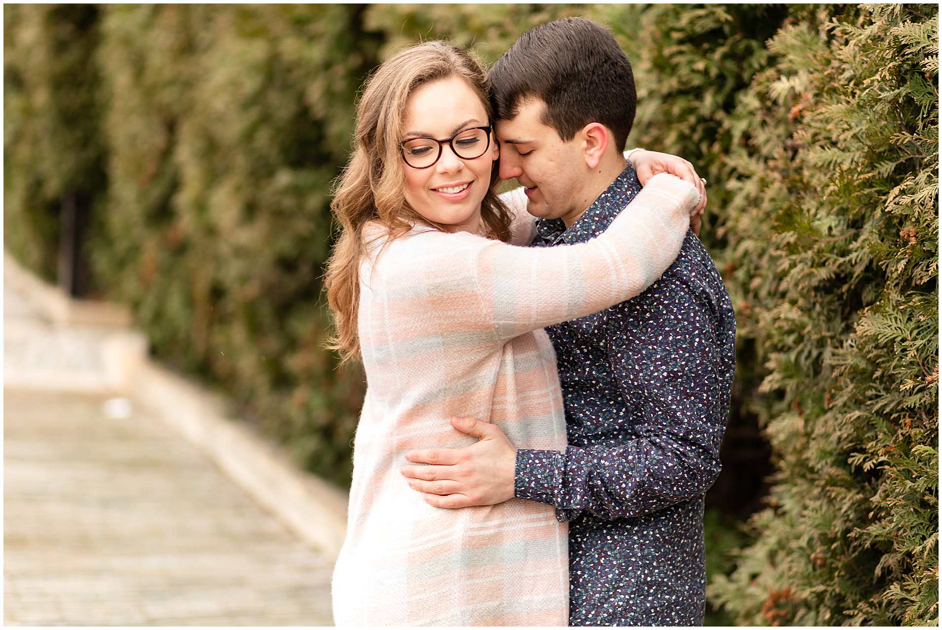 Millenium Park Spring Engagement Photos