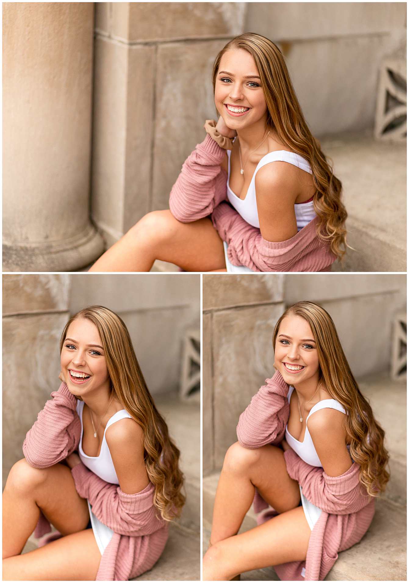 Urban Frankfort Illinois Senior Photos, Laughing Spring Senior Portraits