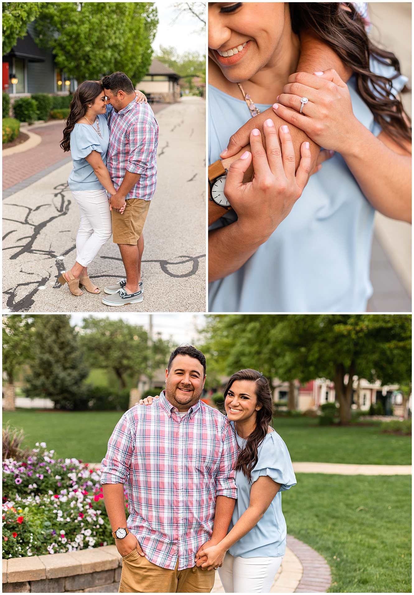 Frankfort IL Summer Engagement Photos