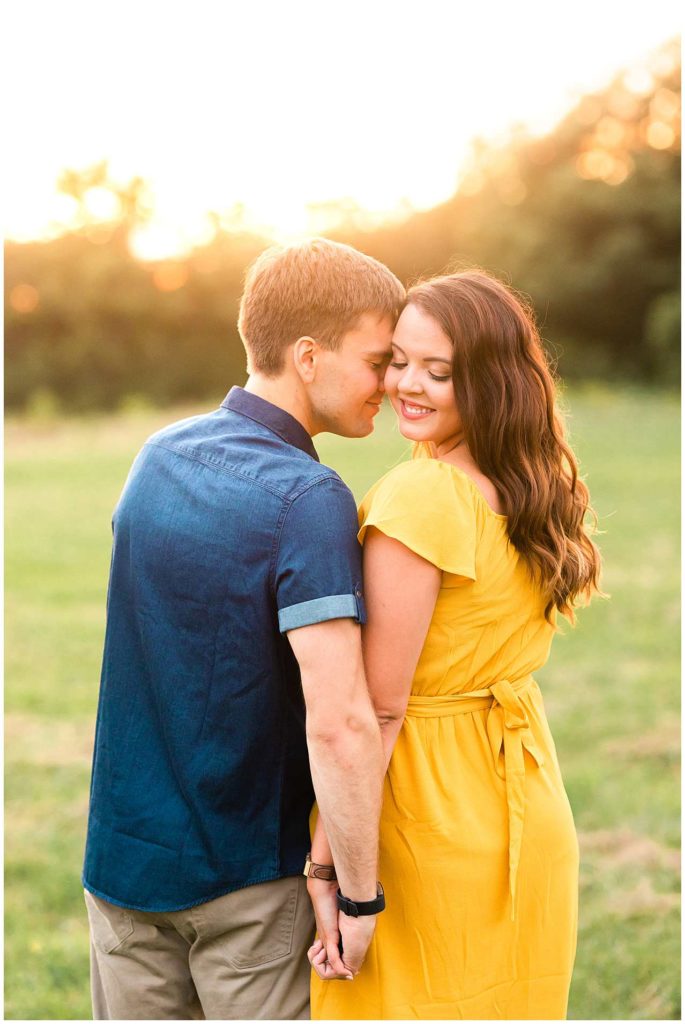 Summer Engagement Photos in Wheaton, Illinois-Wheaton Engagement Photographer