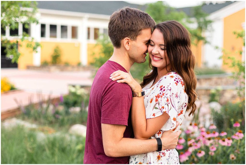 Summer Engagement Photos in Wheaton, Illinois-Wheaton Engagement Photographer