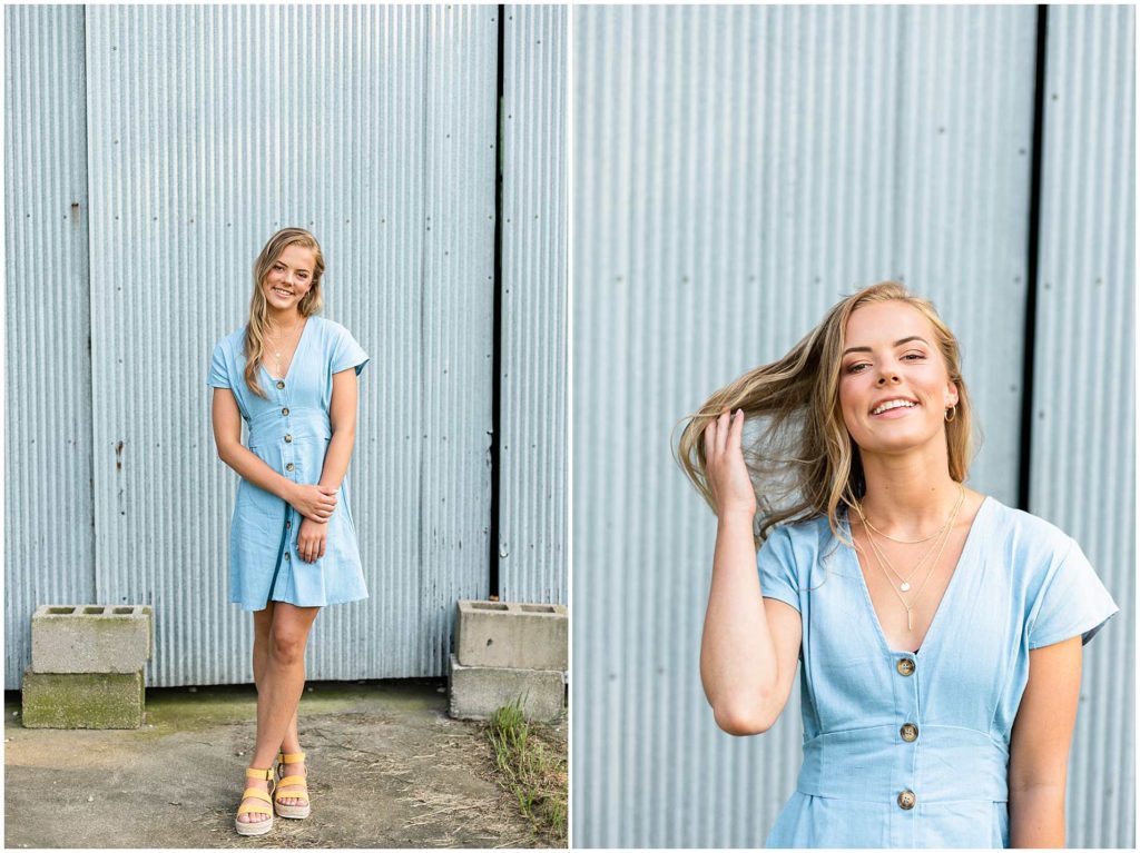 Sunset Senior Pictures in Kankakee Illinois