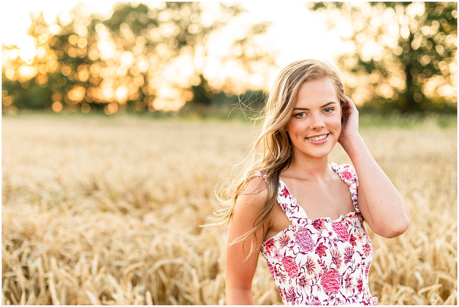 Sunset Senior Pictures in Kankakee Illinois