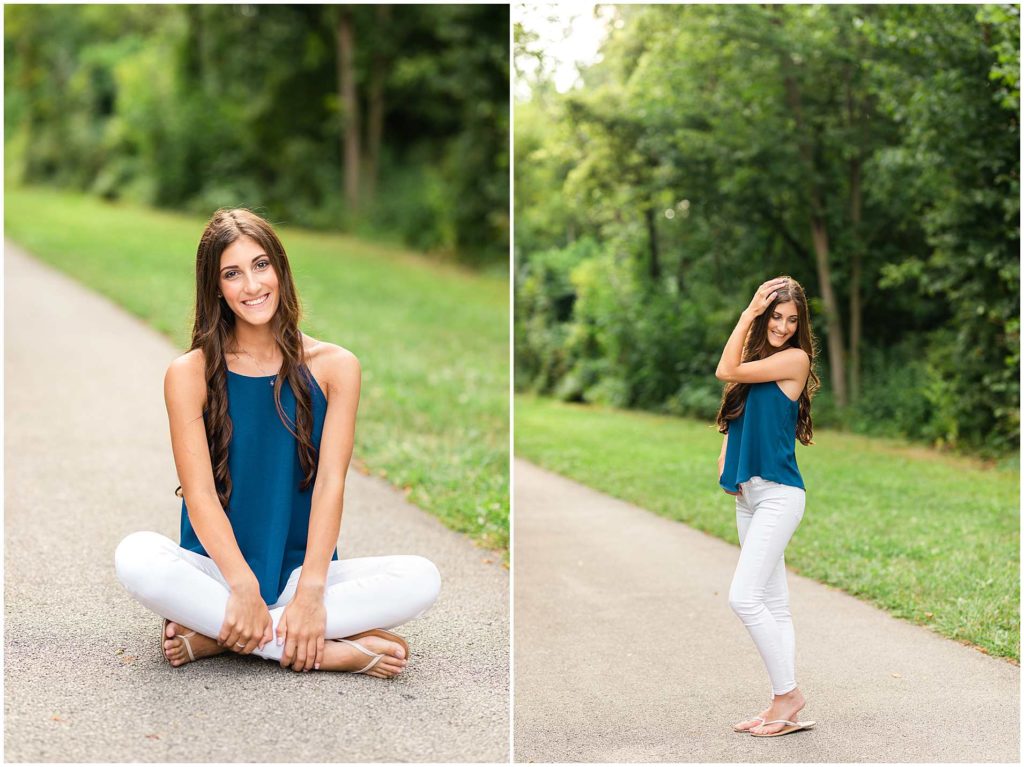 Summer Senior Photos in Frankfort IL