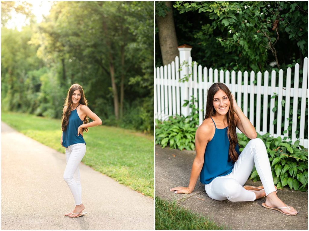 Summer Senior Photos in IL