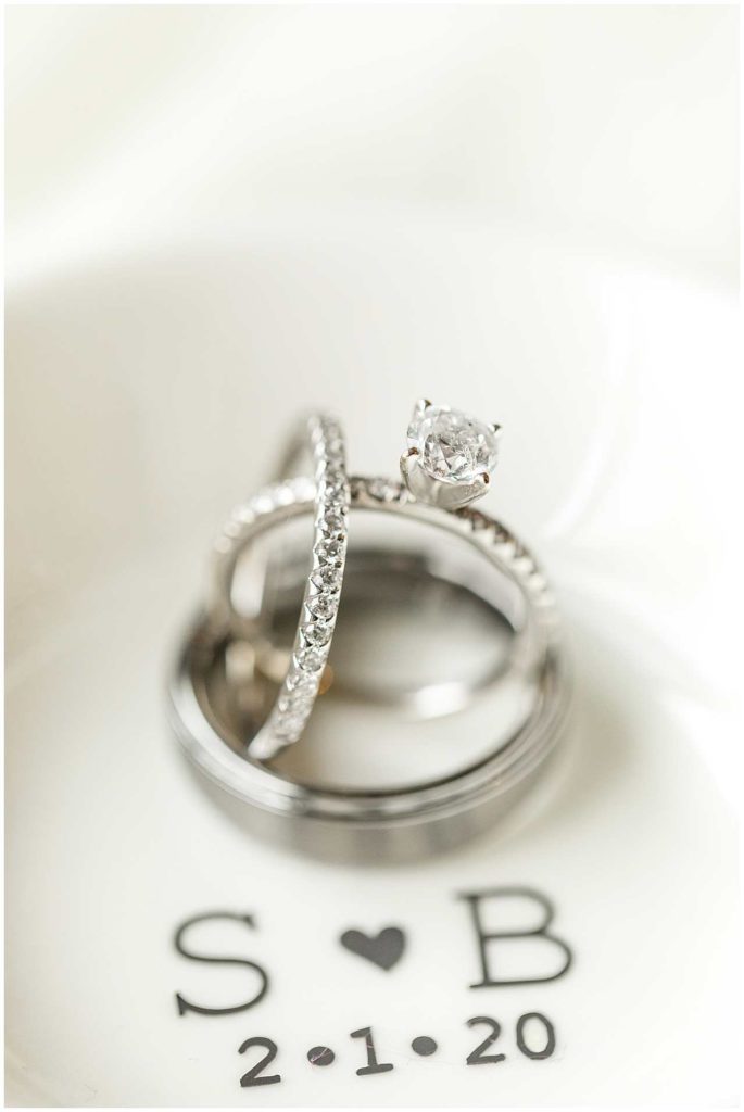 Winter Wedding photos at Perry Farm Park