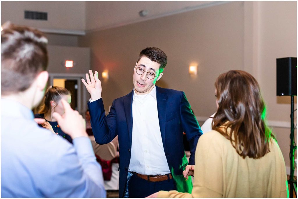 Winter Wedding photos at Perry Farm Park