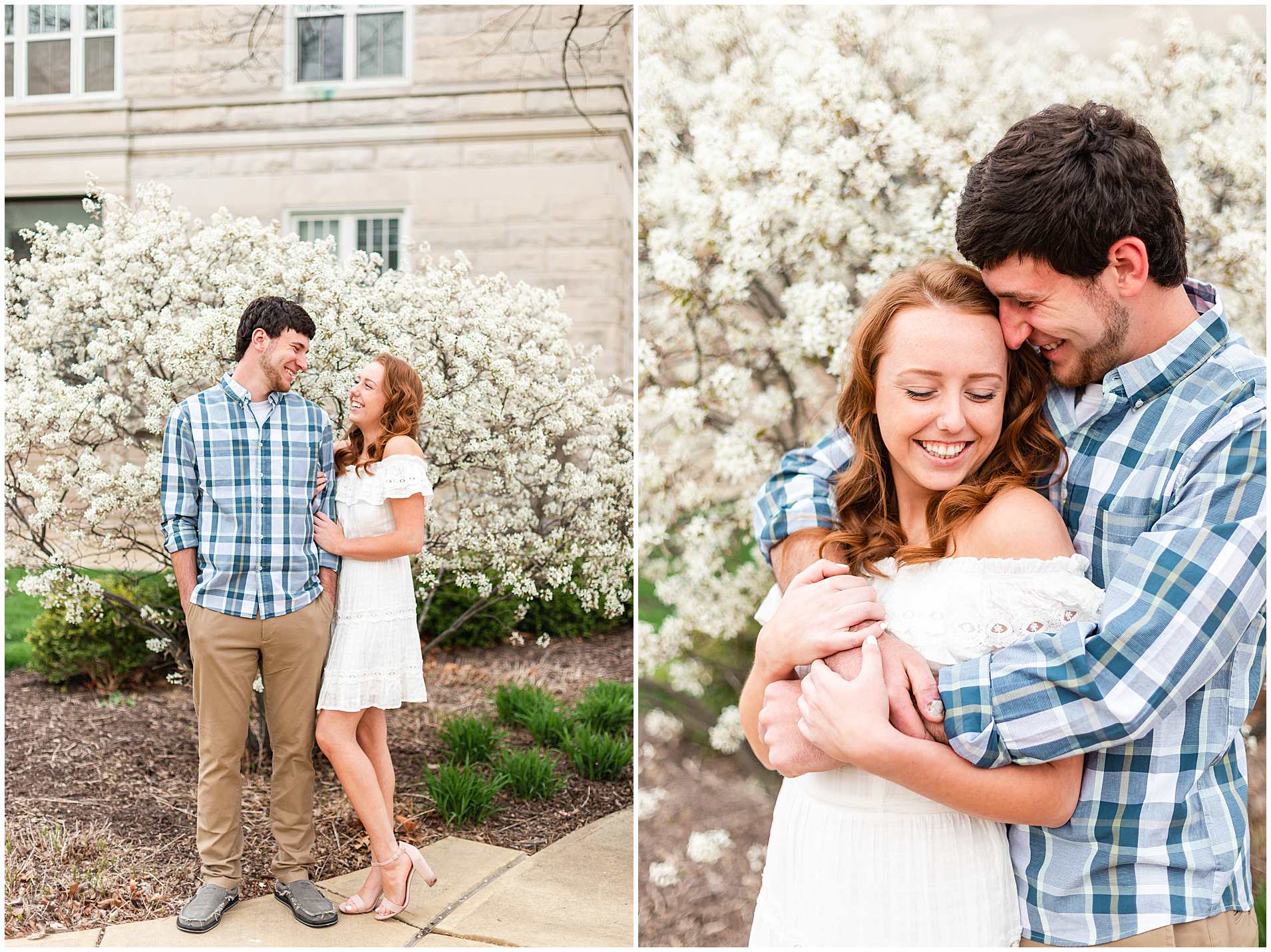 Couples Photos at ONU in Bourbonnais,IL-Illinois Engagement Photographer