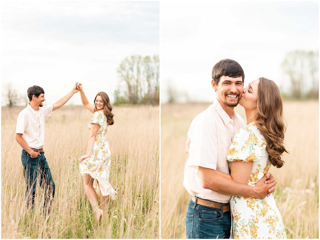 Milford, Illinois Engagement Photos
