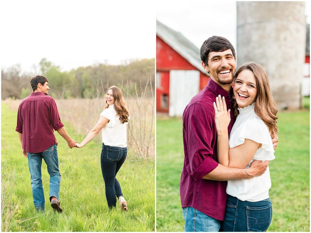Milford, Illinois Engagement Photos
