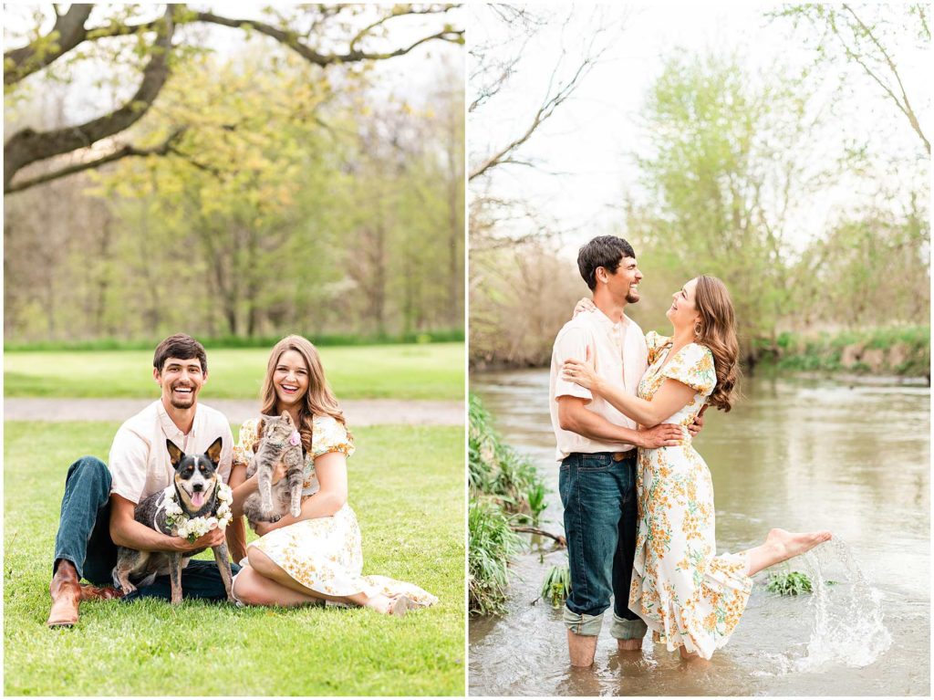 Milford, Illinois Engagement Photos
