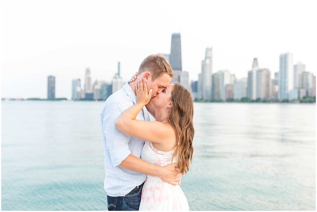 North Avenue Beach Engagement Photos
