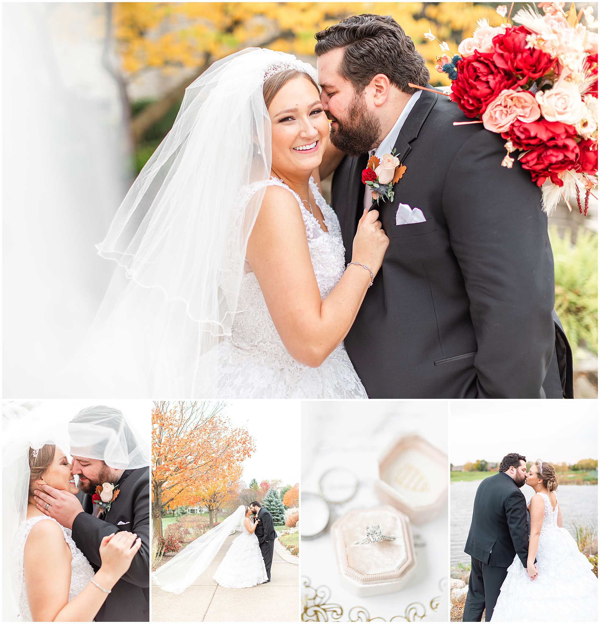 Lake in the Hills Wedding Photographer-Boulder Ridge Country Club Wedding Photos