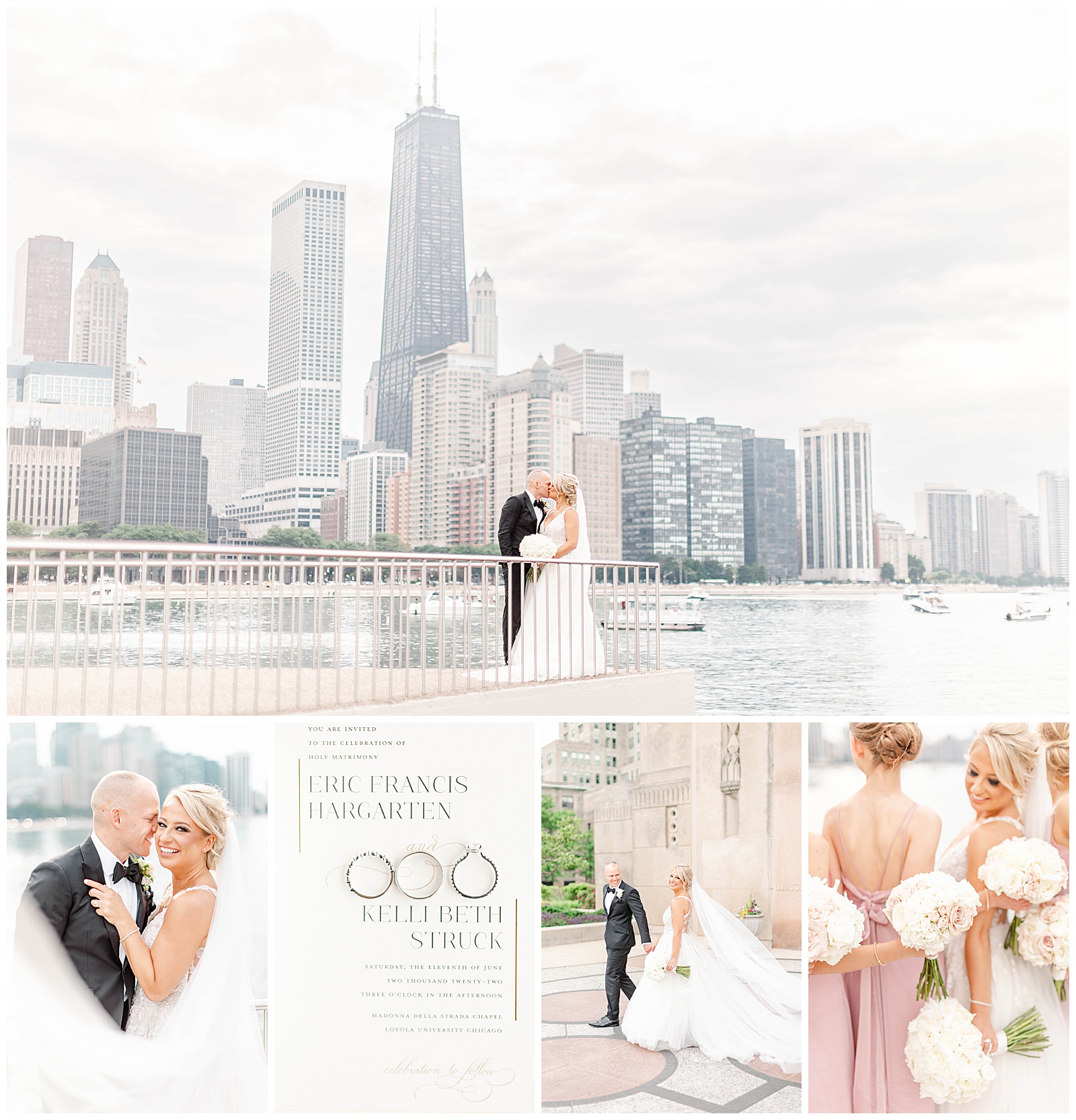 Chicago Lakefront Wedding Photos